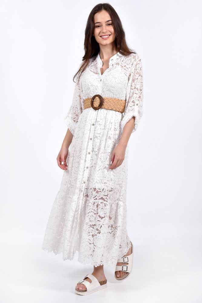 Maxi white dress